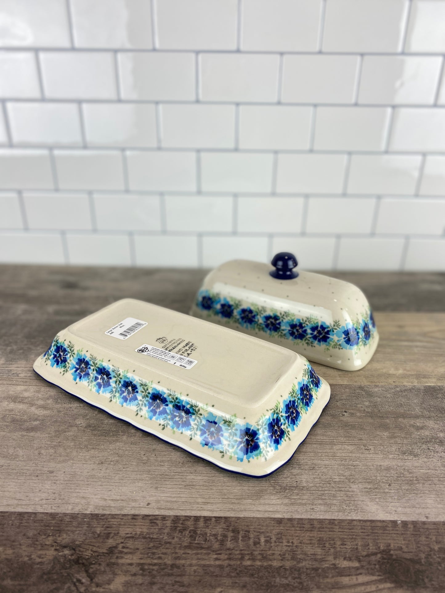 Fancy Butter Dish - Shape A65 - Pattern 2511