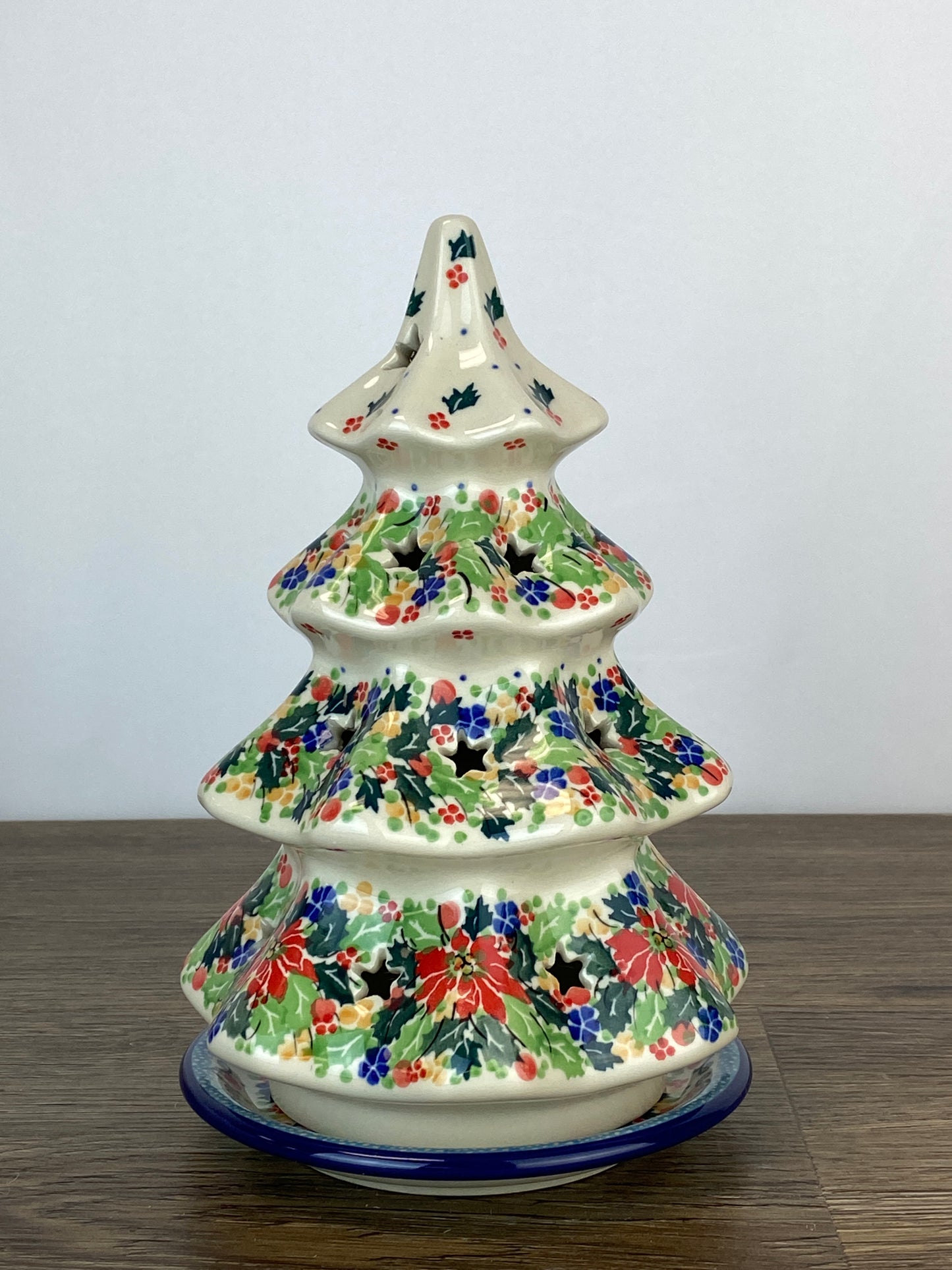 8" Unikat Christmas Tree - Shape 602 - Pattern U4840