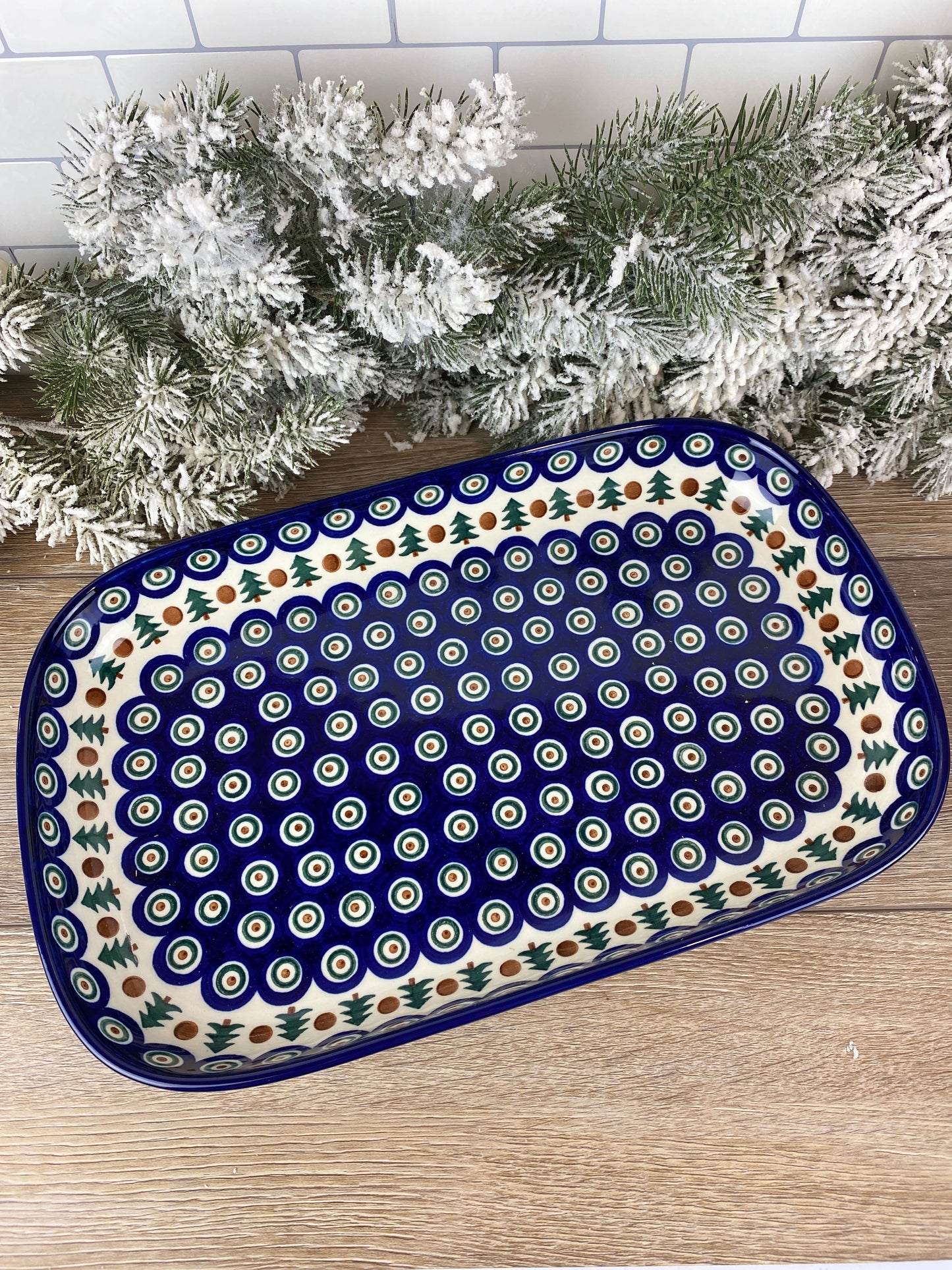 Extra Large Serving Tray - Shape 390 - Pattern 366