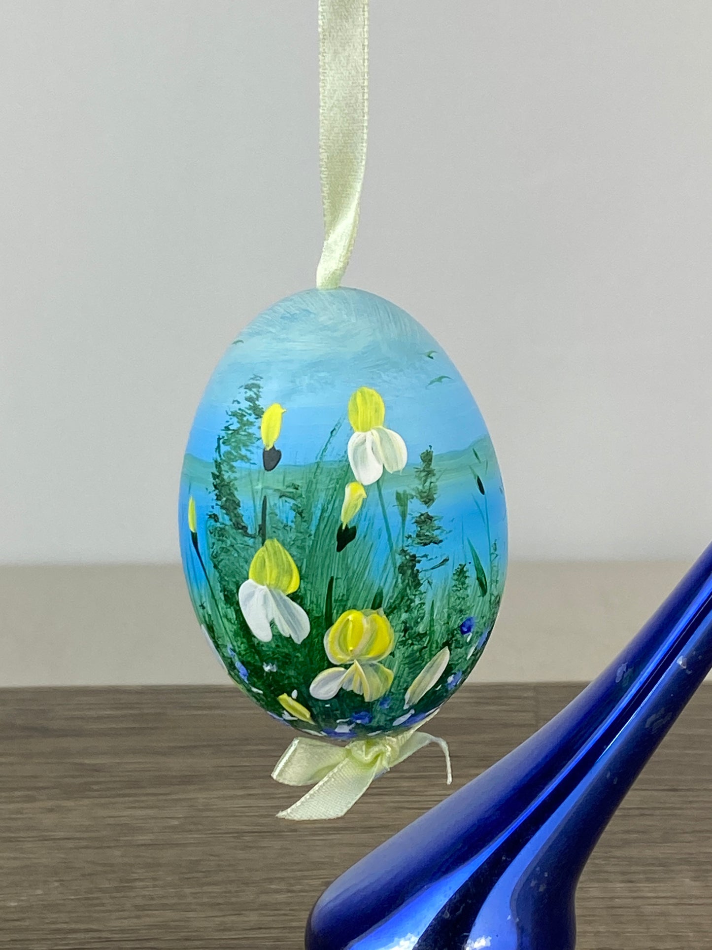 Hand Painted Blown Egg - Z