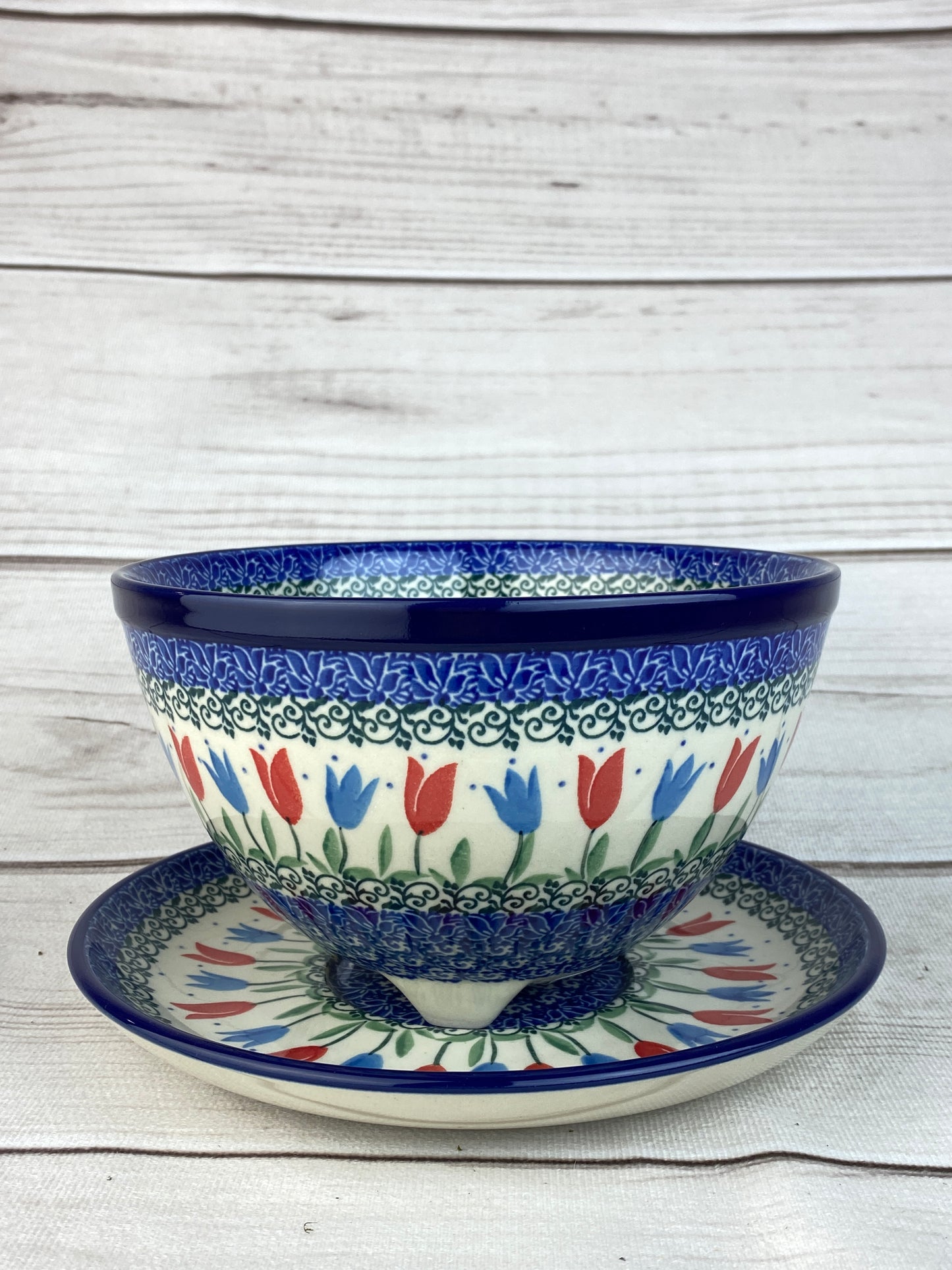 SALE Footed Berry Bowl - Shape 471 - Pattern 2599
