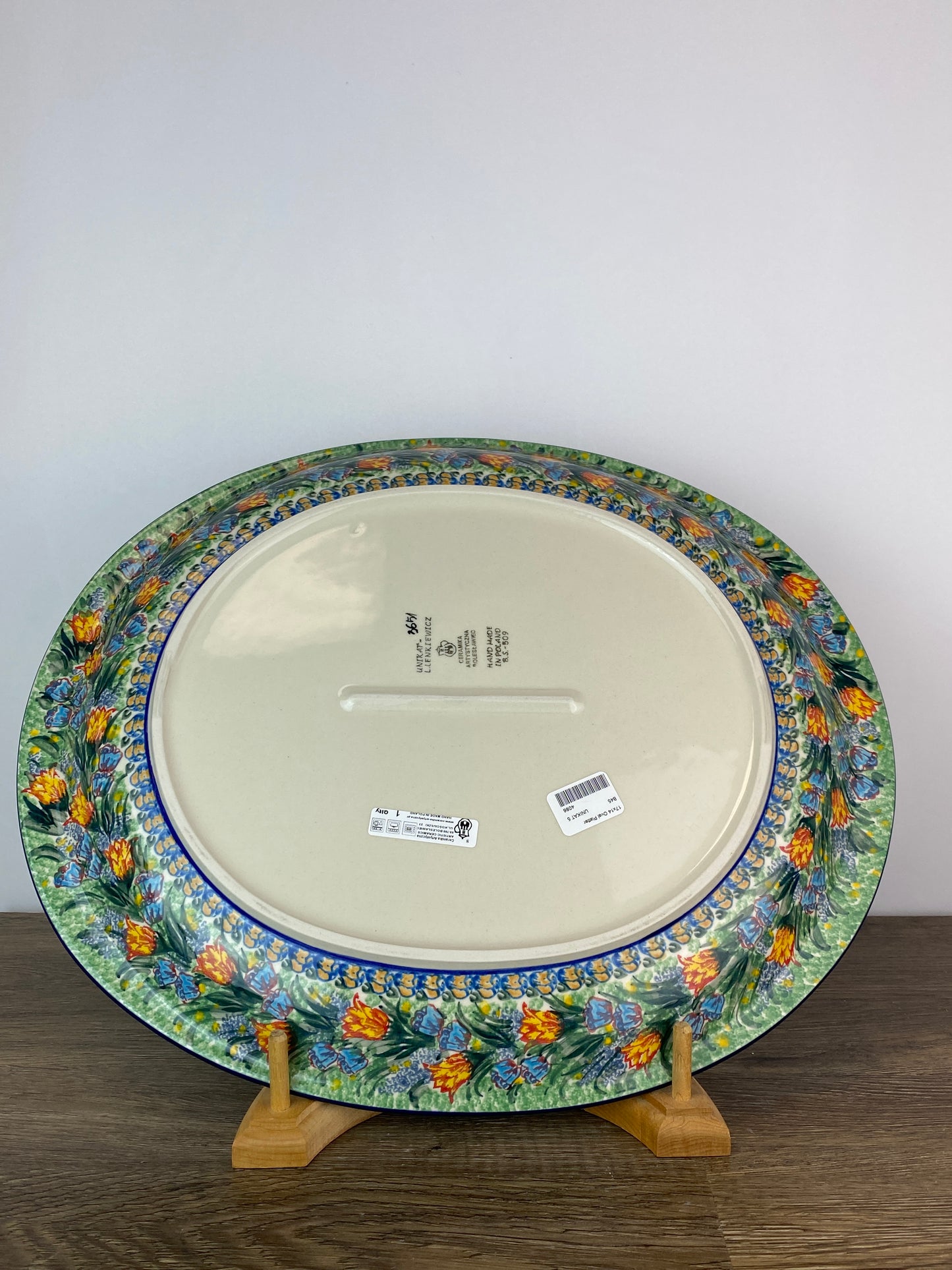 SALE XL Unikat Platter - Shape B45 - Pattern U3651