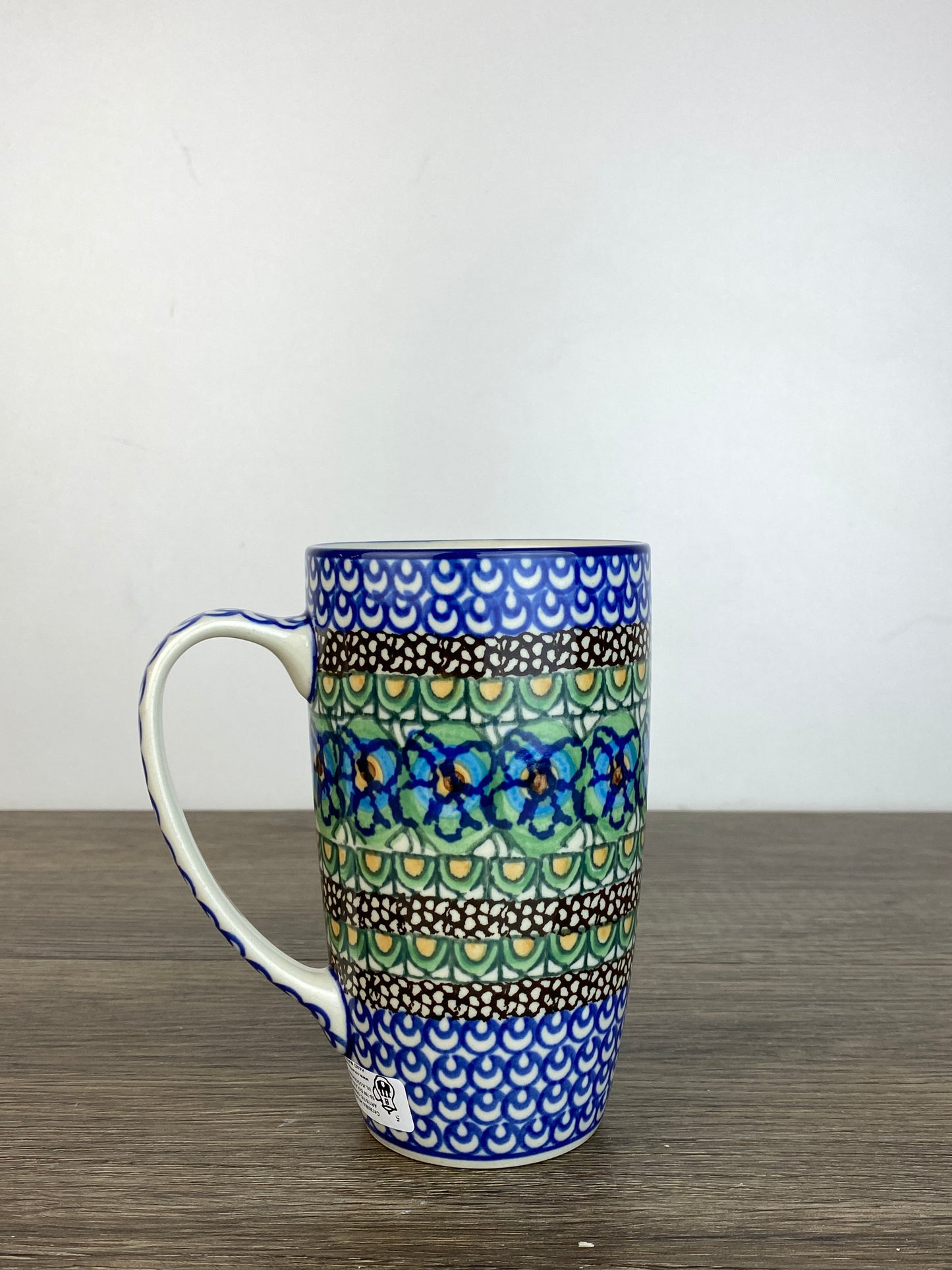 12oz Unikat Latte Mug - Shape C52 - Pattern U151