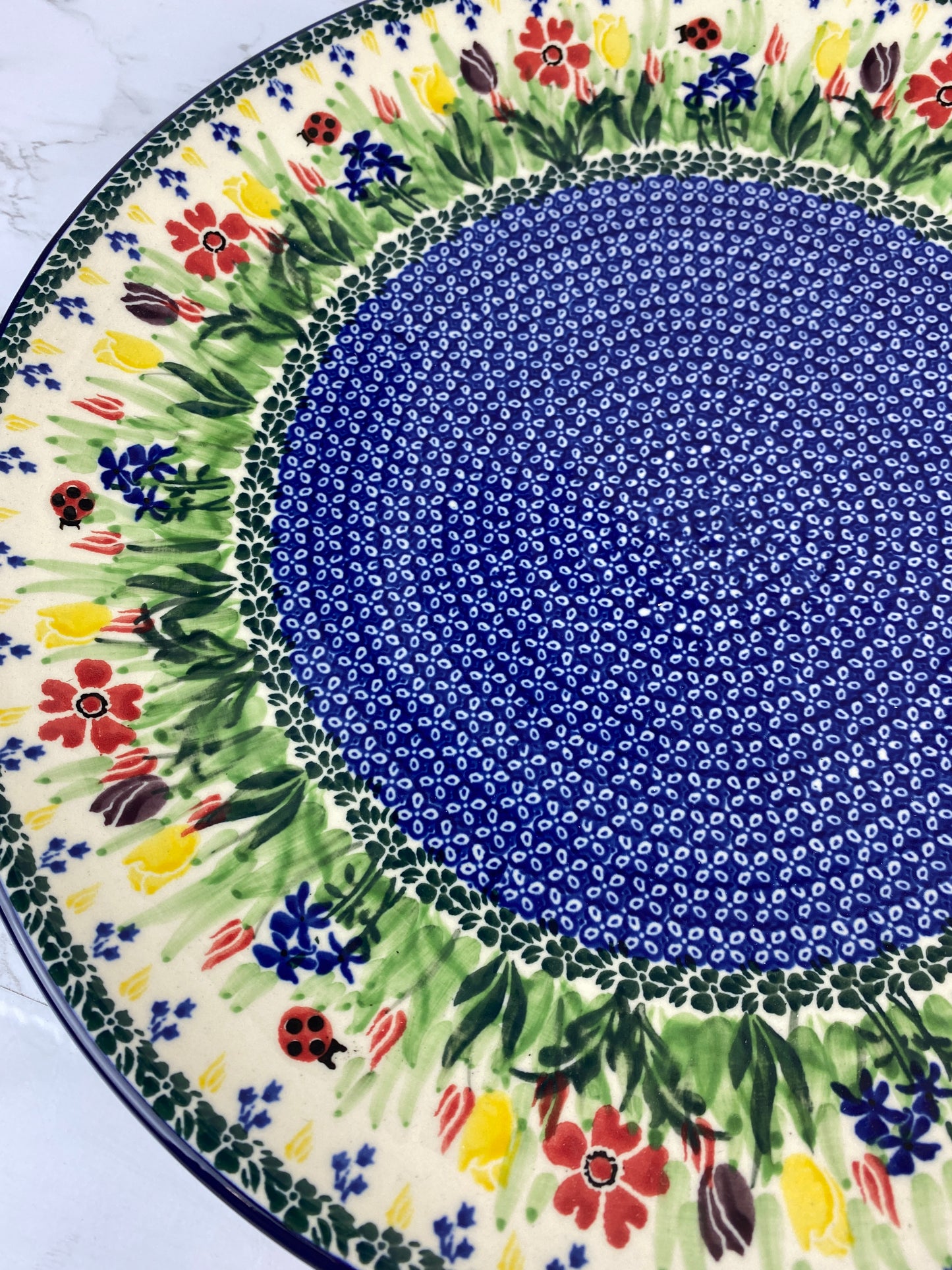14" Round Unikat Platter - Shape 265 - Pattern U3787