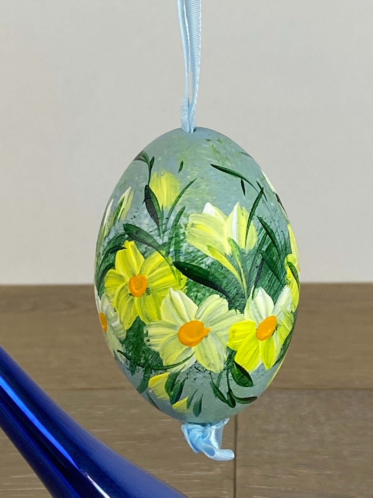 Hand Painted Blown Egg - L