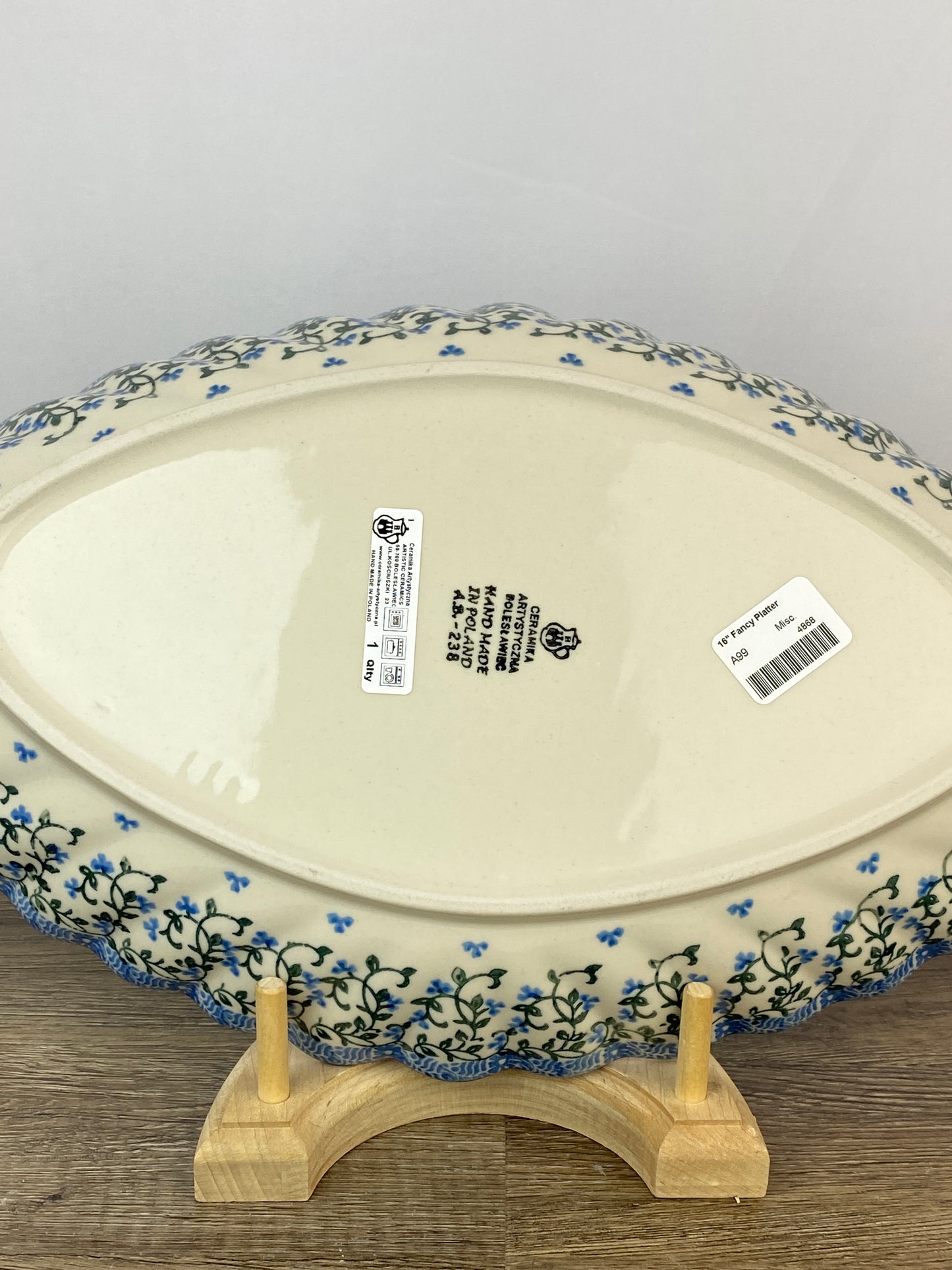 SALE Fancy Platter - Shape A99 - Pattern 1933
