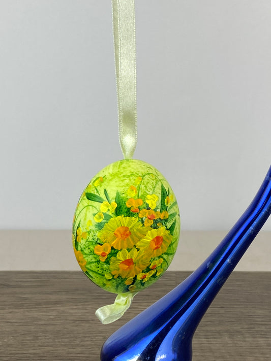 Hand Painted Blown Egg - LL