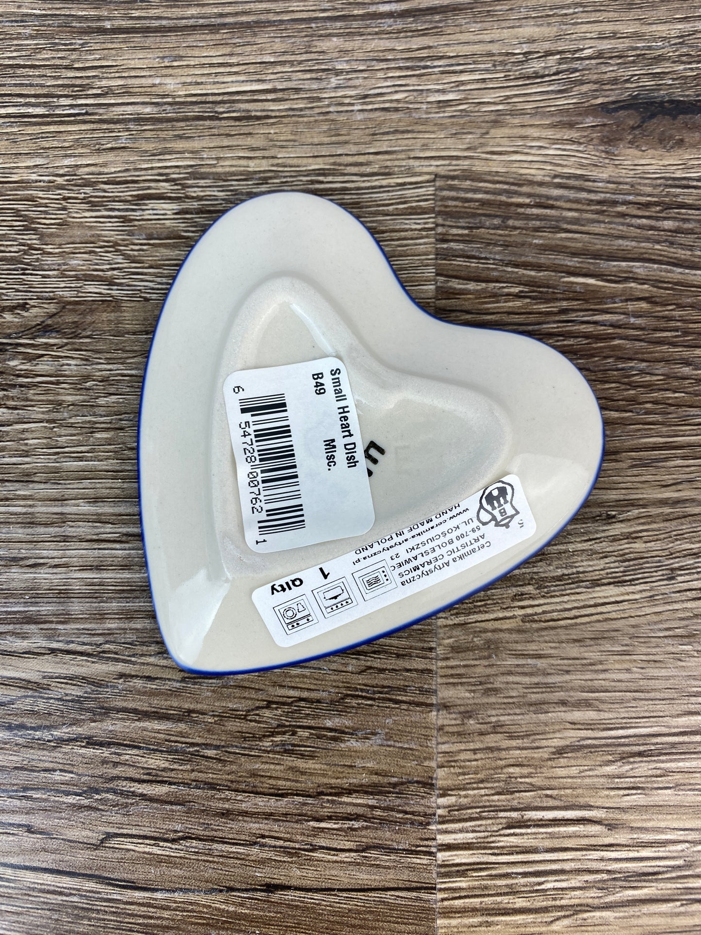 Heart Shaped Dish - Shape B49 - Pattern 375E