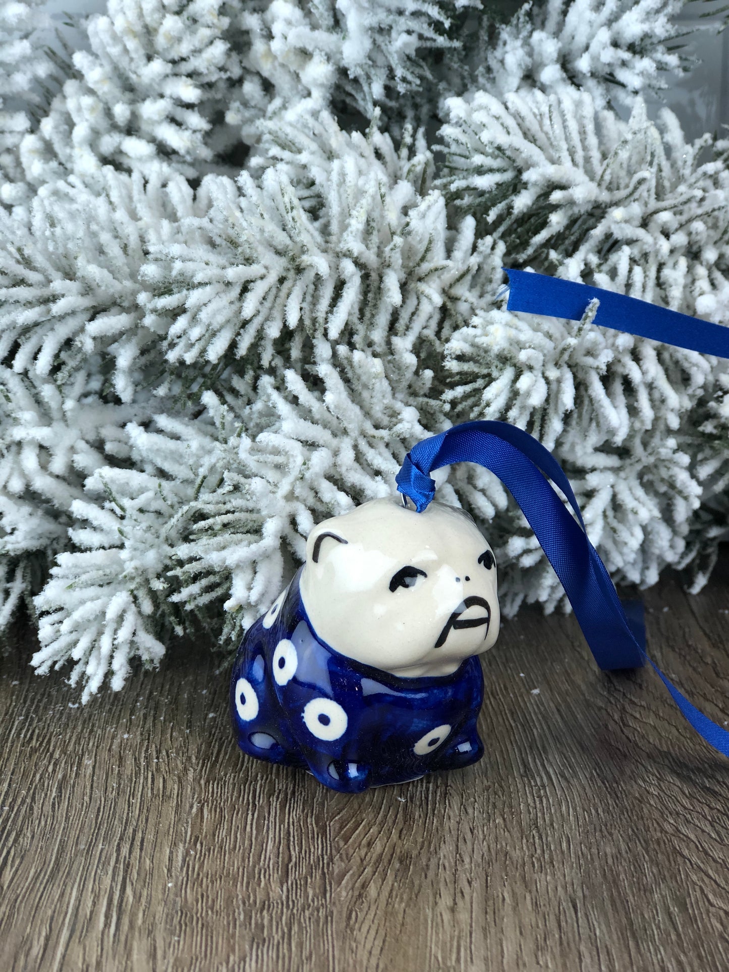 Manufaktura Ornament - Owl Eye Bulldog