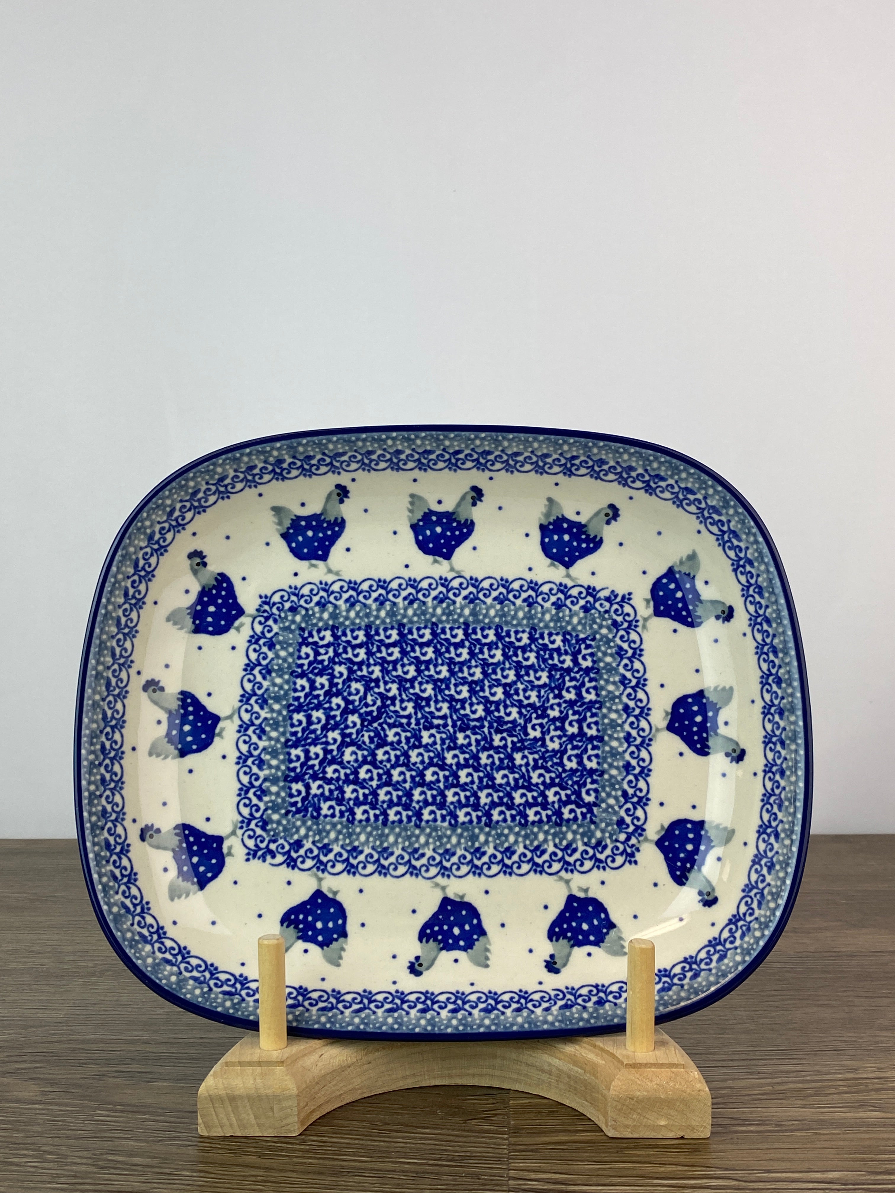Rectangular Dish - Shape 159 - Pattern 2597 – Polish Pottery Westlake