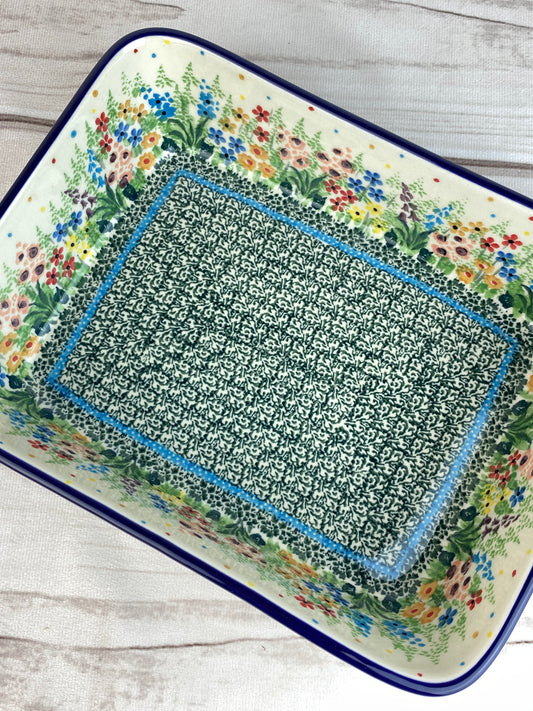 Rectangular Deep Dish Unikat Baker - Shape 404 - Pattern U4875