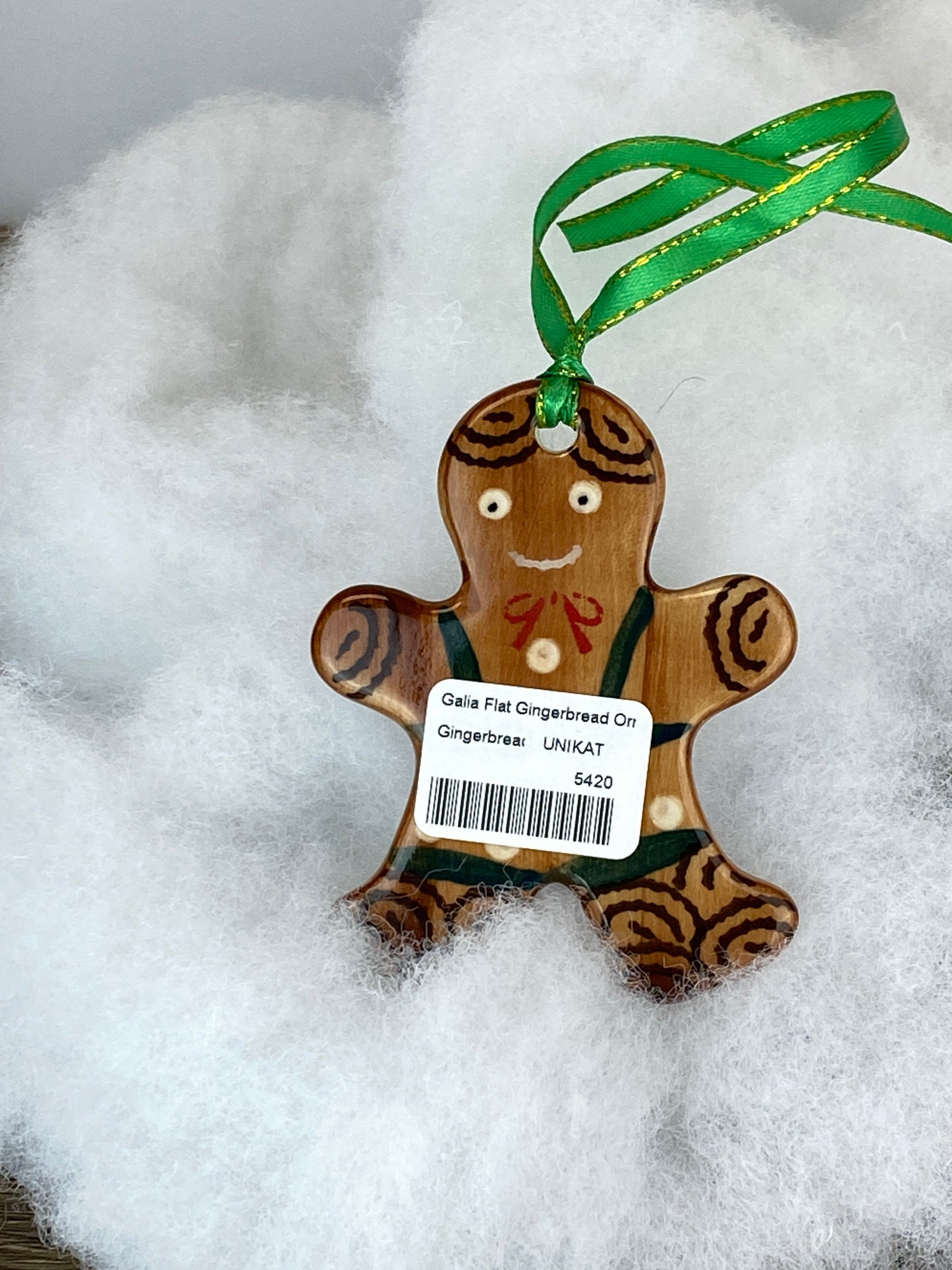 Galia Gingerbread Ornament - Suspenders