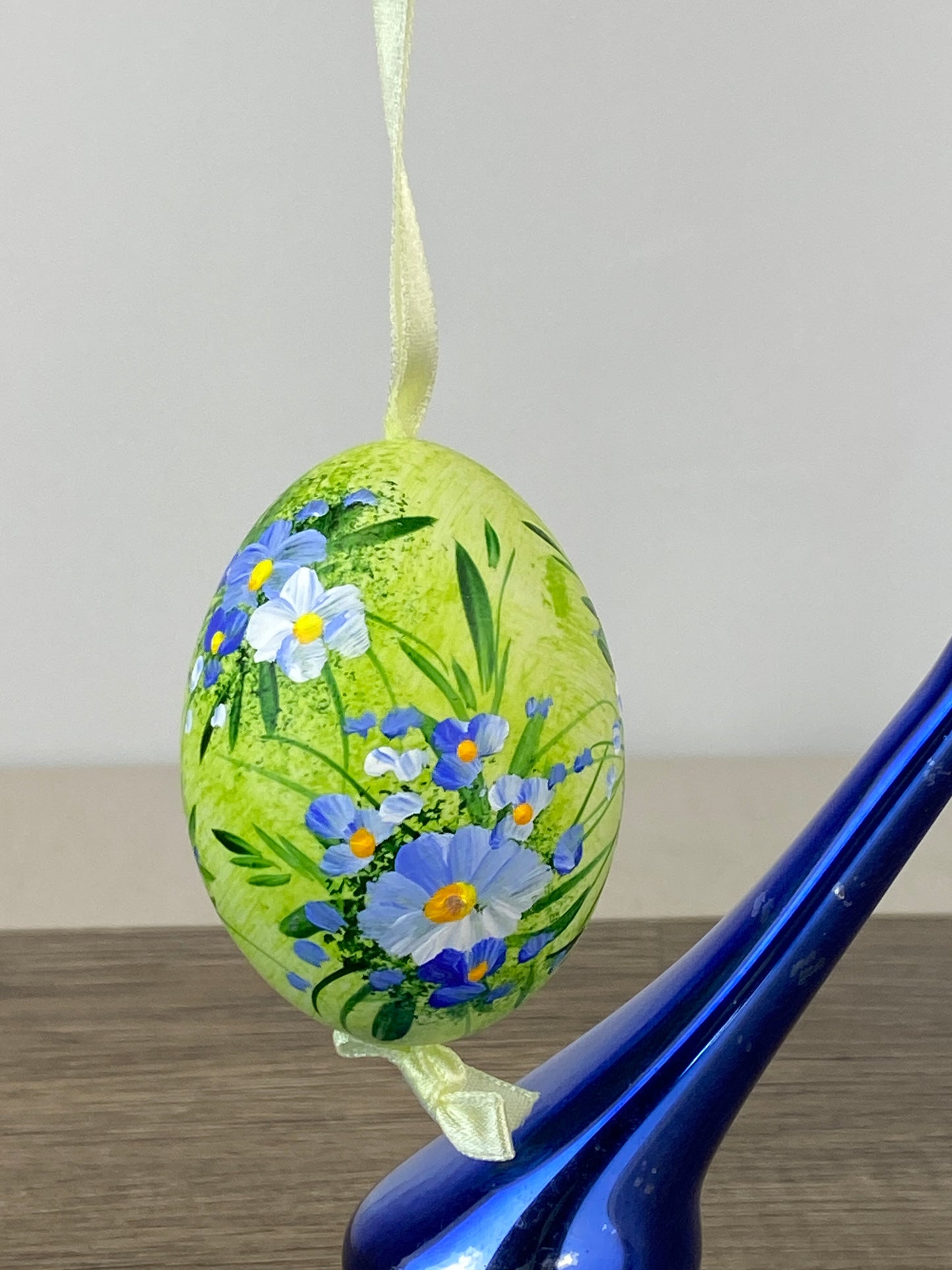 Hand Painted Blown Egg - W