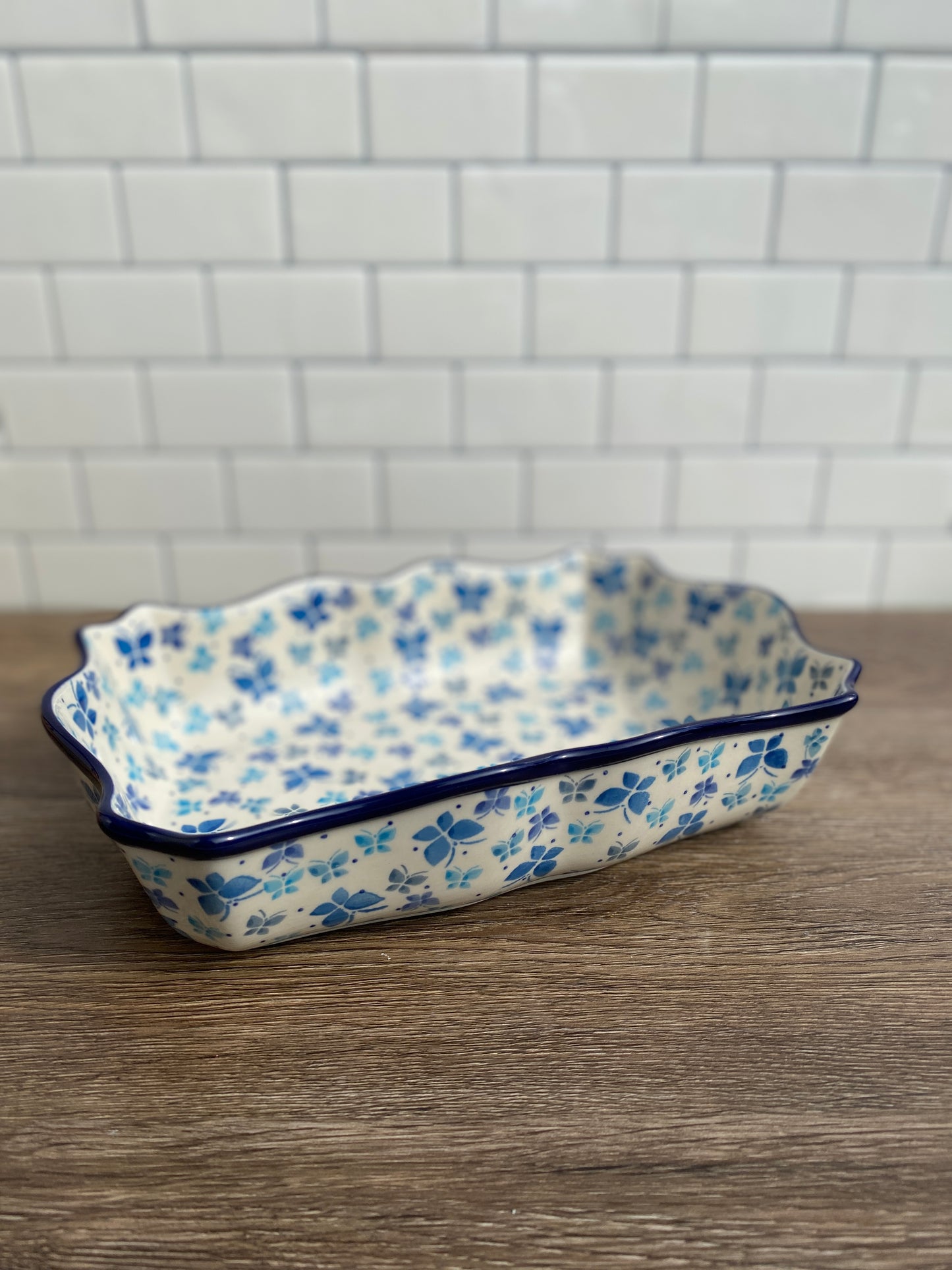 Fancy Rectangular Baker / Bowl - Shape A51 - Pattern 2380