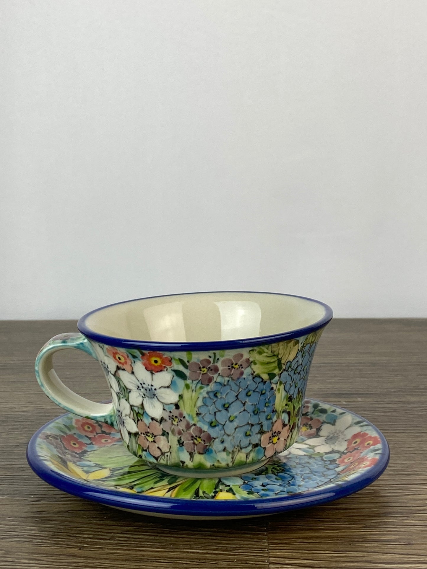 Teresa Liana Limited Edition Cup and Saucer - Shape F76 - Pattern L998 - B