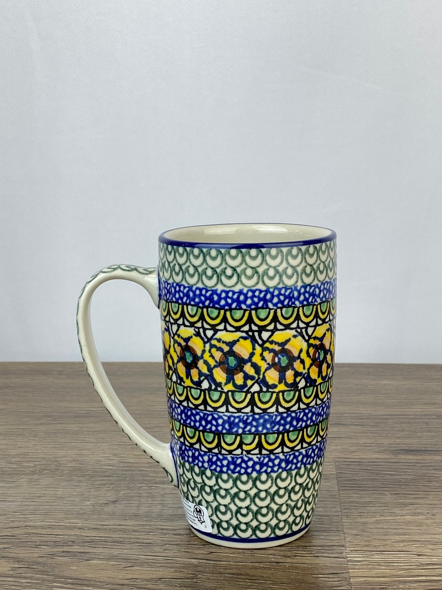 12oz Unikat Latte Mug - Shape C52 - Pattern U294