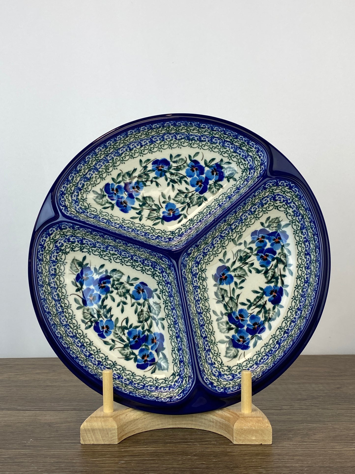 Divided Round Dish - Shape 484 - Pattern 2273