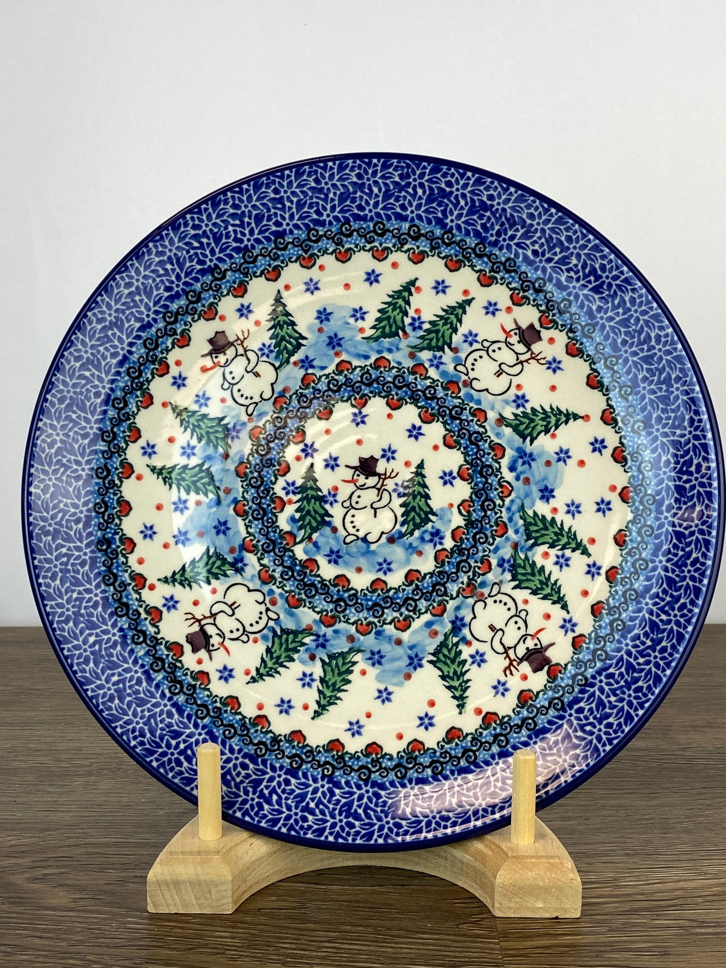 10" Unikat Dinner Plate - Shape 257 - Pattern U4661