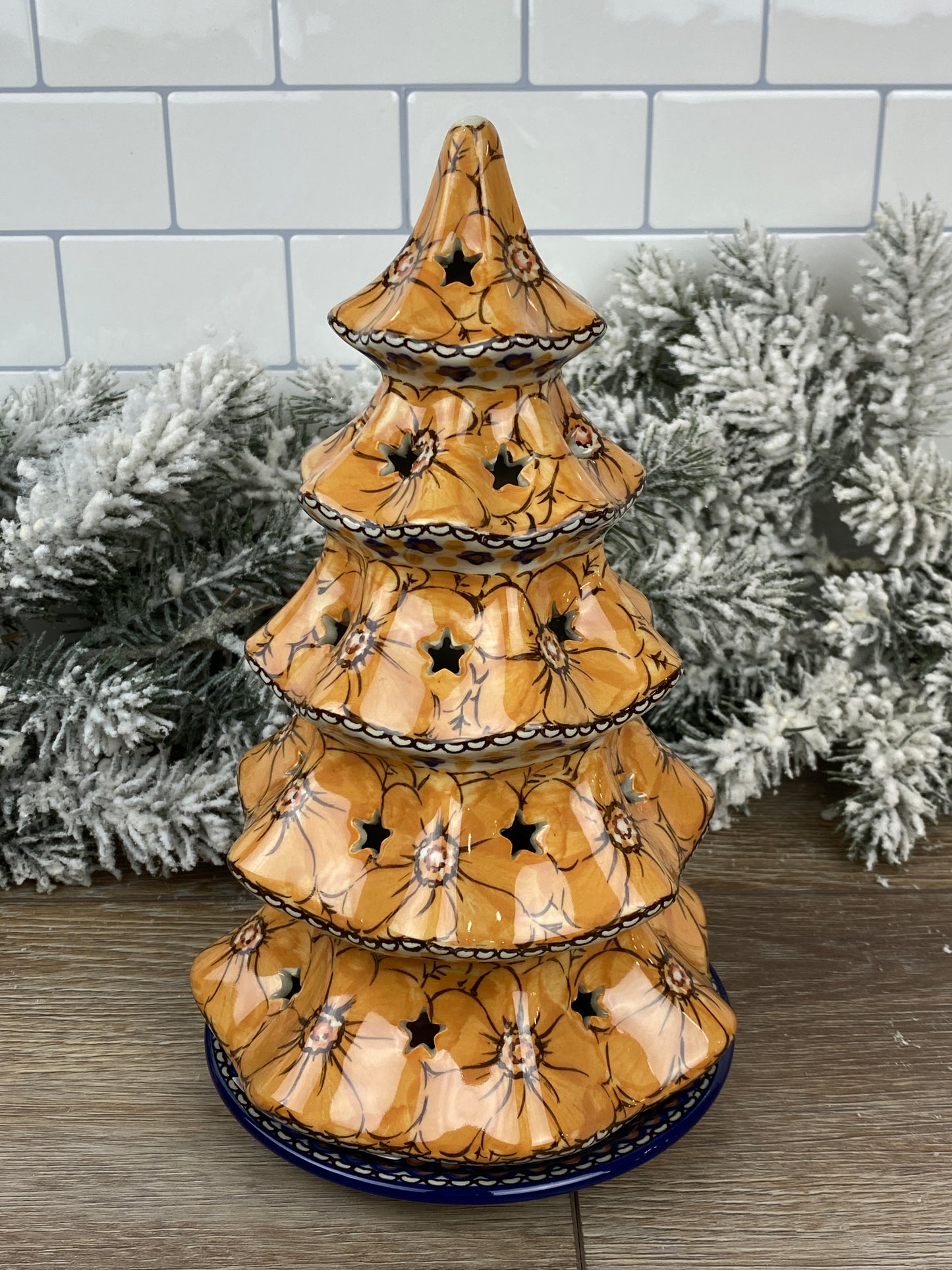 XL Unikat Christmas Tree - Shape C58 - Pattern U408B