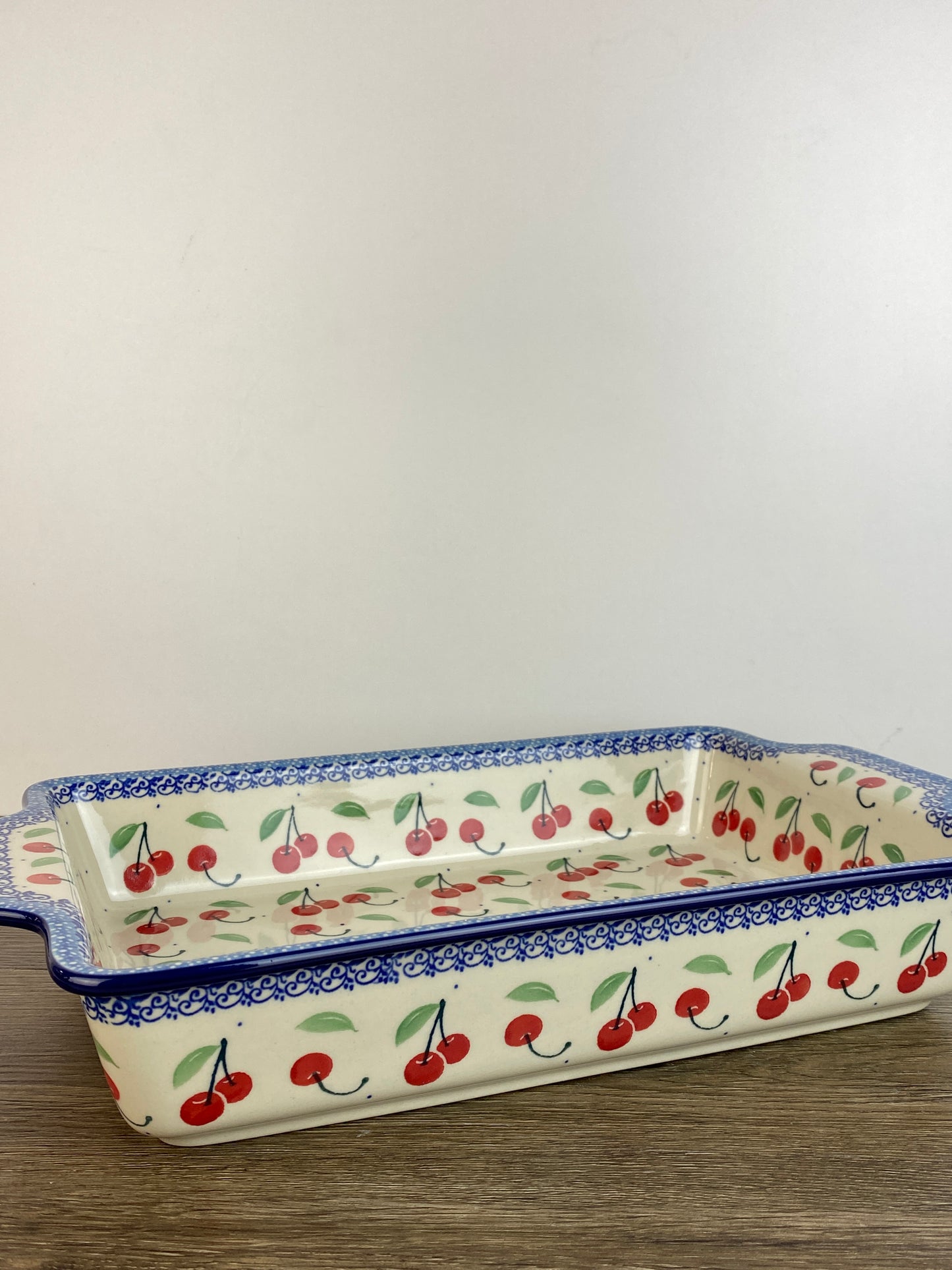 Large Rectangular Baker with Handles - Shape A56 - Pattern 2715