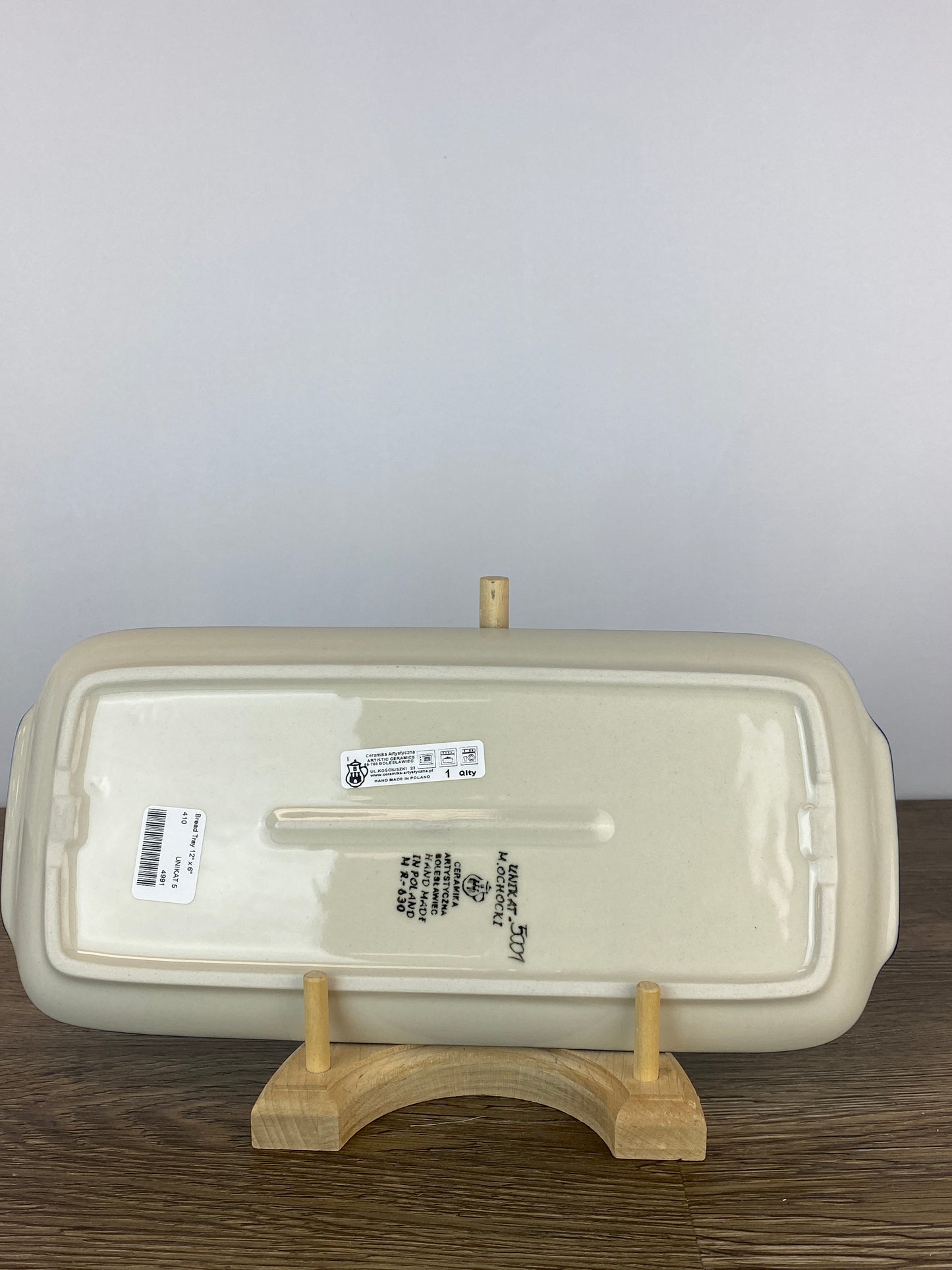 SALE Unikat Bread Tray - Shape 410 - Pattern U5001