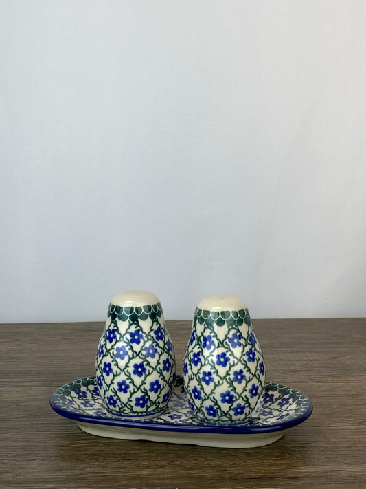 Salt and Pepper Set with Tray - Shape 131 - Pattern 866