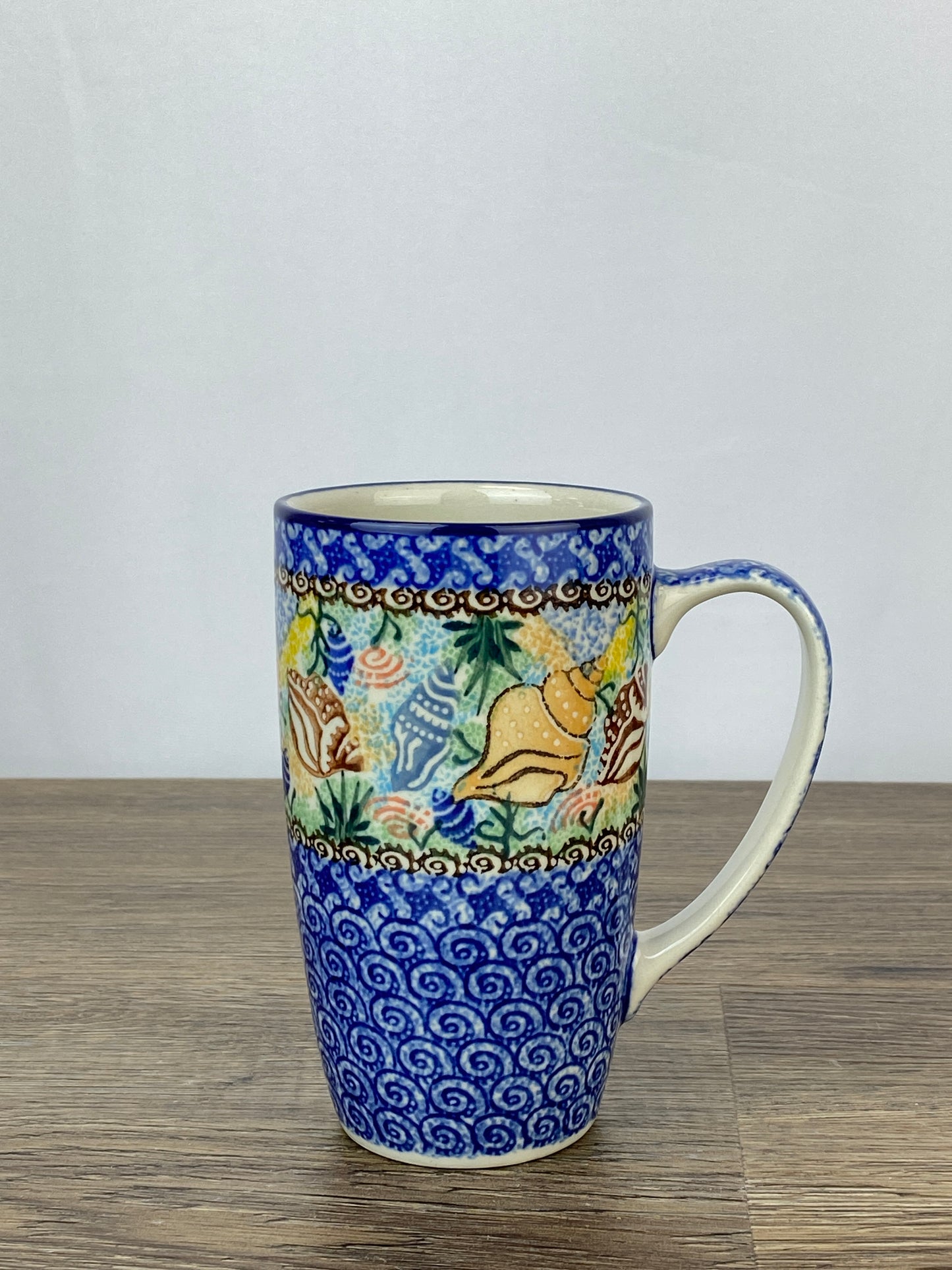 SALE 12oz Unikat Latte Mug - Shape C52 - Pattern U1899