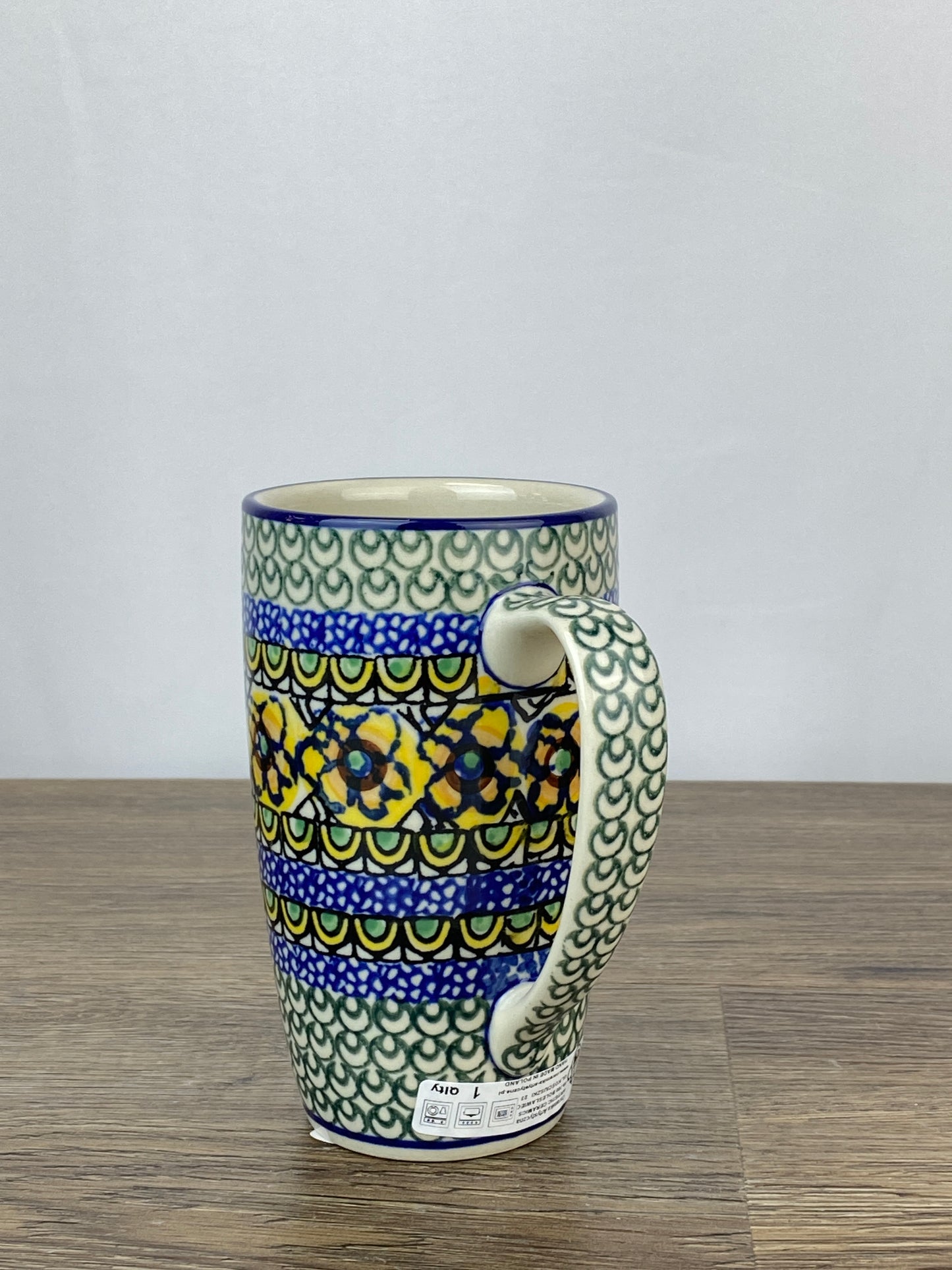 12oz Unikat Latte Mug - Shape C52 - Pattern U294