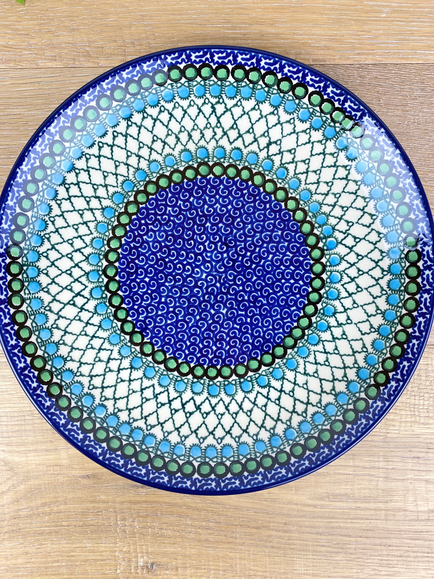 SALE 10.5" Unikat Dinner Plate - Shape 223 - Pattern U72