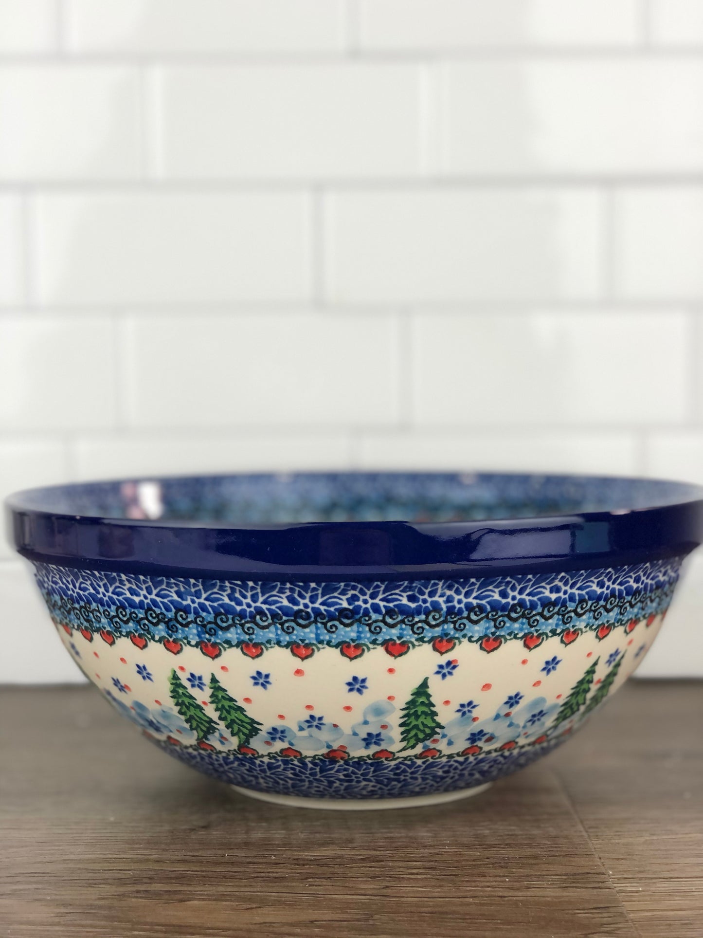 9" Unikat Medium Kitchen Bowl - Shape 56 - Pattern U4661