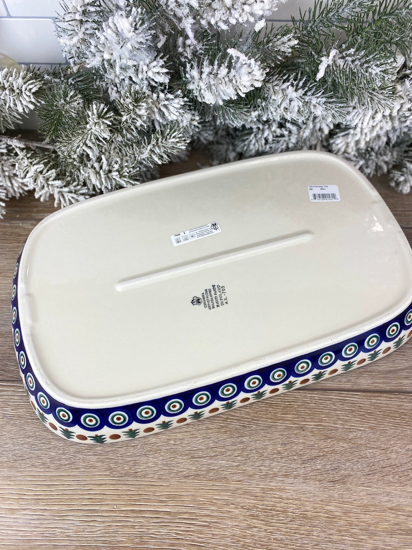 Extra Large Serving Tray - Shape 390 - Pattern 366