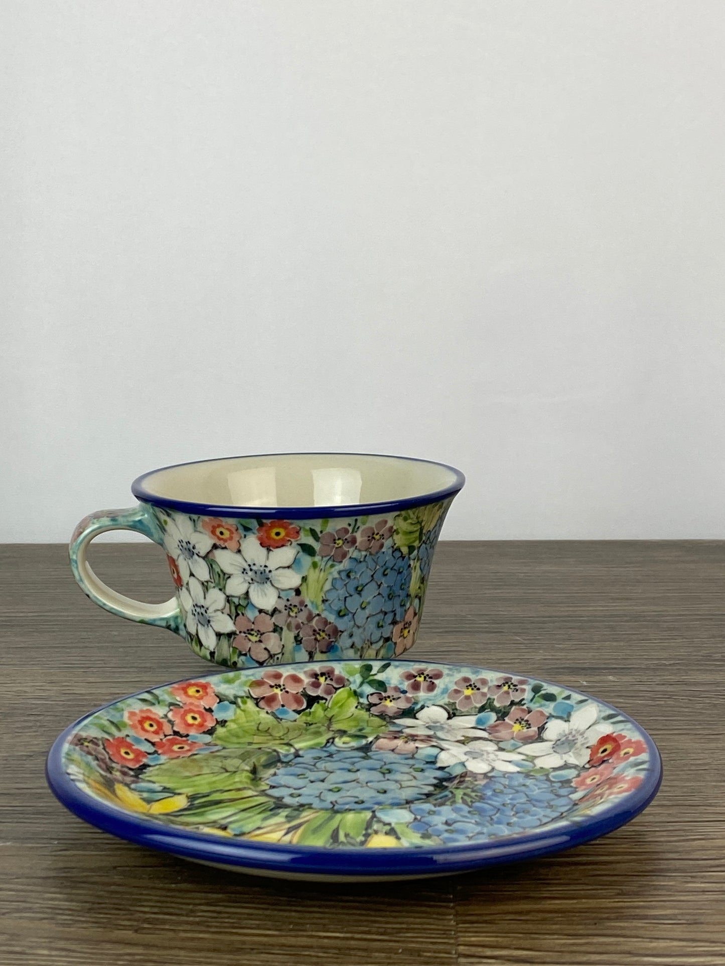 Teresa Liana Limited Edition Cup and Saucer - Shape F76 - Pattern L998 - B